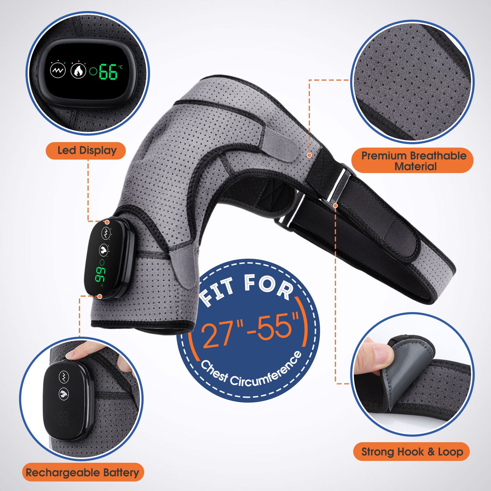 3-in-1 Shoulder Massager