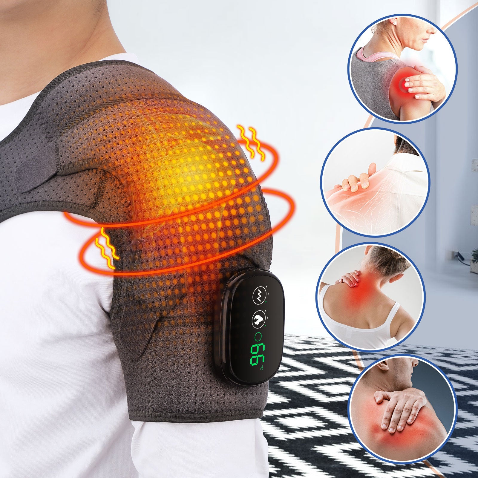 3-in-1 Shoulder Massager