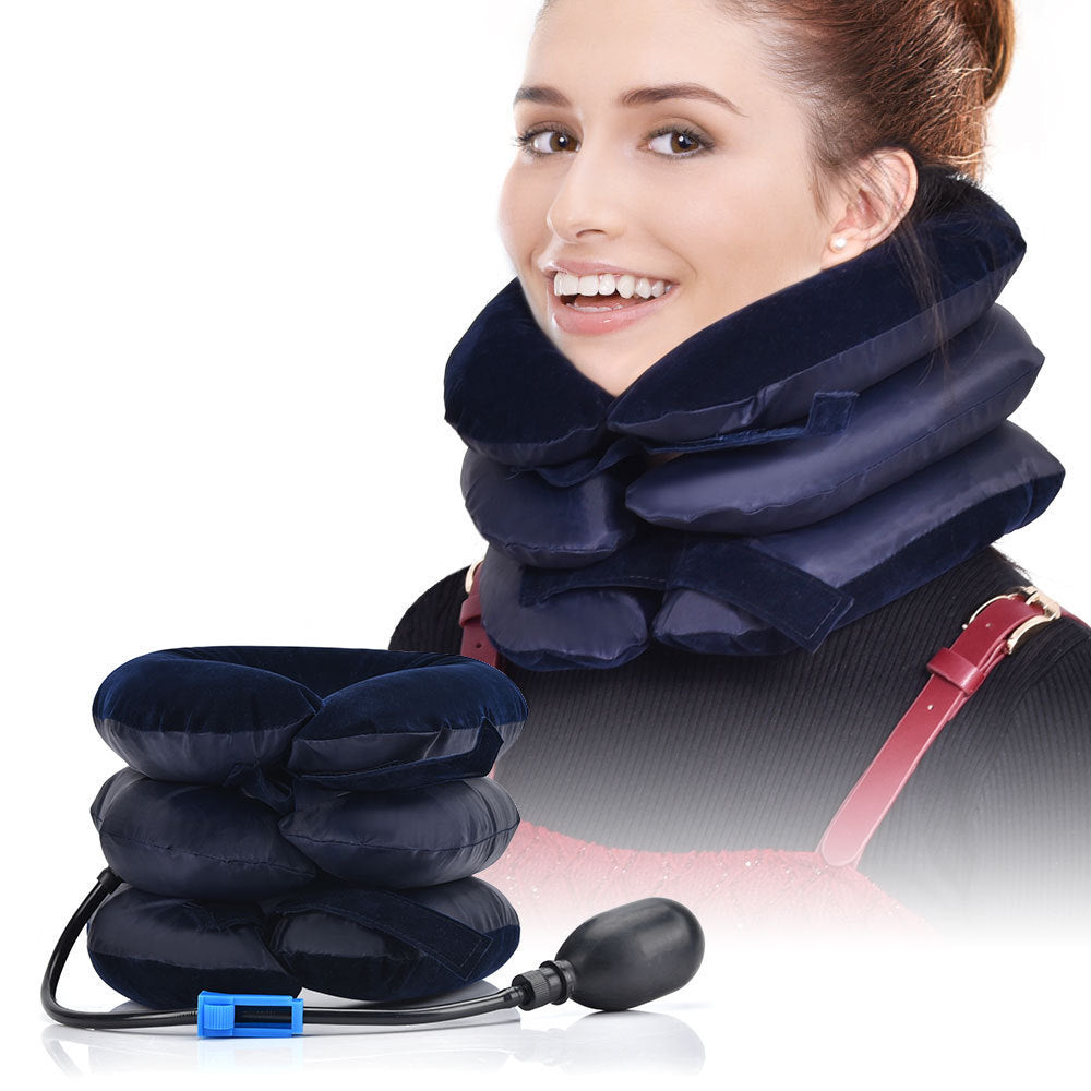 Portable Household Neck Stretching Instrument Inflatable Neck Support